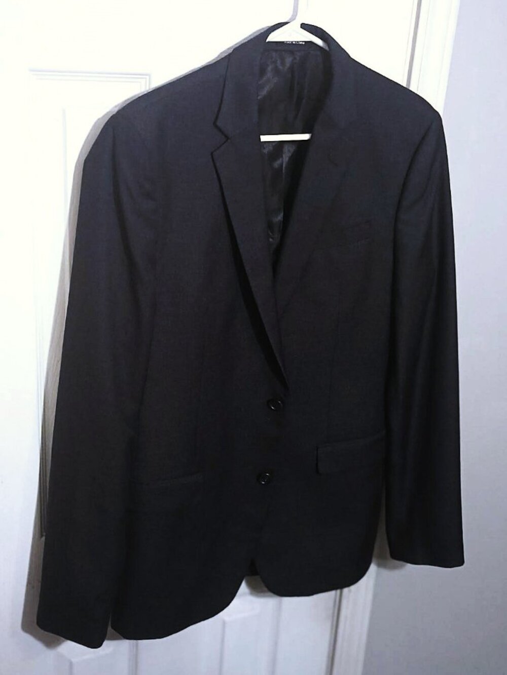 Egara Extreme Slim Fit Men Bluish Gray Suit Jacket Only  40L